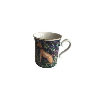 Past times mug with a dog Millie Fluer, le chein porcelain tea coffee mug